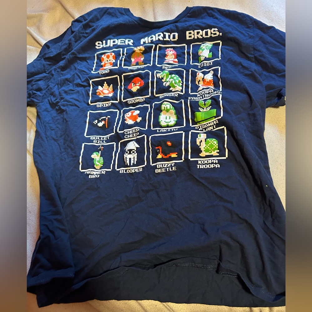 Super Mario Bros t-shirt